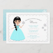 ガール誕生日招待状 招待状 (正面/裏面)