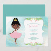 ガール誕生日招待状 招待状 (正面/裏面)