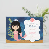 ガール誕生日招待状 招待状 (スタンド正面)