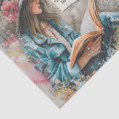 ガール読ズのカスタマイズ可能な引用文切り離し紙 薄葉紙 (詳細)