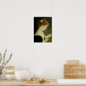 ガール読ズヴィンテージアートポスター ポスター (キッチン)