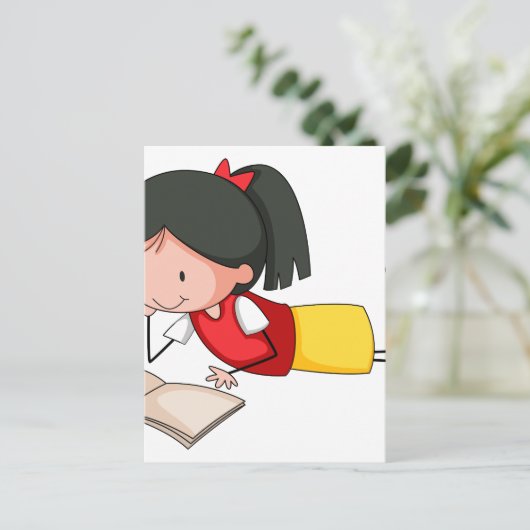 ガール読ズ ポストカード (スタンド正面)