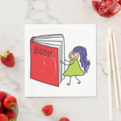 ガール読ズA本紙ナプキンス スタンダードランチョンナプキン (インサイチュ)