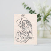 ガール遊シタール ポストカード (スタンド正面)