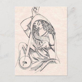 ガール遊シタール ポストカード