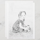 ガール遊ズとサッカーのカラーページ (正面/裏面)