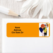 ガール運カボチャ ラベル (インサイチュ)