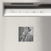 ガール食べズアイスクリーム マグネット (インサイチュ (食洗機))