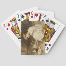 ガール食べ物を与えズ・ダックス(by Frederick Morgan)