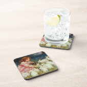 ガール食べ物を与えラビ コースター (右側)