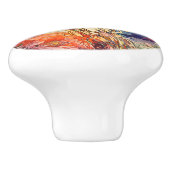 ガール鮮やか&ムーンセラミックノブの水彩 セラミックノブ (側面)