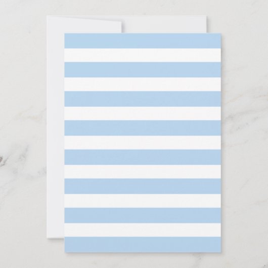 ガール10代のサマーブルーイエロー誕生日招待状 ノートカード (裏面)