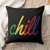 ガール10代のチルレトロカラー クッション (ブランケット)