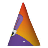 ガール10th誕生日スポーツボール パーティーハット (右)