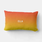 ガール12th誕生日スポーツボール ランバークッション (裏面)