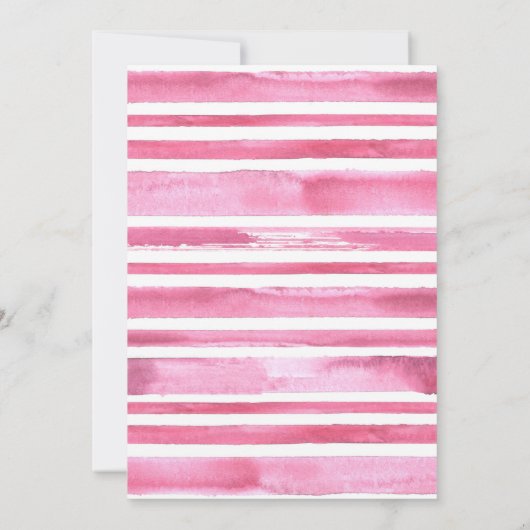 ガール4thバースデーポプシクルサマーパーティー 招待状 (裏面)