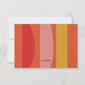 『ガール・アニー・エイジ』 招待状 (裏面)