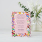 ガール・オブ・ゴー恋しく思・キャンディ ポストカード (スタンド正面)