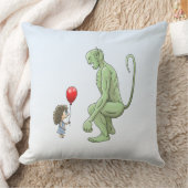 ガール&ゴブリン クッション (ブランケット)