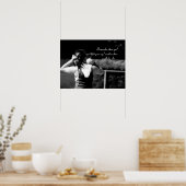 ガール・シュートット投げポスやる気を起こさせるター ポスター (キッチン)