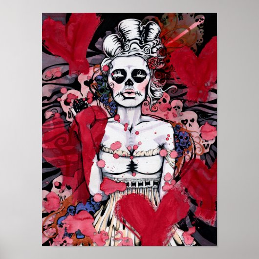 「ガール」シリーズプリント ポスター (正面)