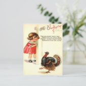 ガール&トルコ ポストカード (スタンド正面)