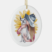 ガール&ドッグウォーターオーナメント セラミックオーナメント (右)