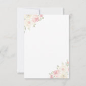 ガール・ファースト・コミュニオン | Chaliceホスト 招待状 (裏面)