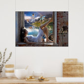 ガール&フェアリーズポスタープリント ポスター (キッチン)