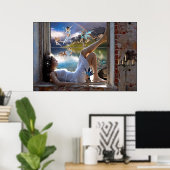 ガール&フェアリーズポスタープリント ポスター (ホームオフィス)