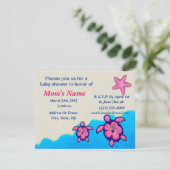 ガール　ホヌ　ベイビーシャワー 招待状 (スタンド正面)