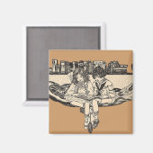 ガール&ボーイ読ズ マグネット (正面/裏面)