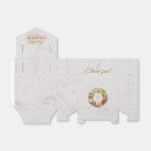 ガール 確認 フローラル マーブル クロス ローズ ワreath フェイバーボックス (折り畳みなし)