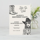 ガール、荒野へ行こう 招待状 (スタンド正面)