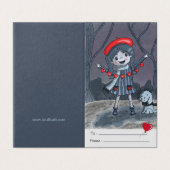 ガール | Red Garland Classroomバレンタインデーのカード (外部フラット)