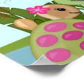 ガールFROG誕生日パーティバナーHFG ポスター (角)