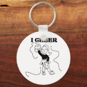 ガールI応援 キーホルダー (正面)