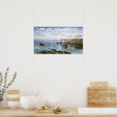 ガーンジーのジョン・ブレット南海岸 ポスター (キッチン)