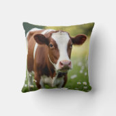 ガーンジーカウインデイジー場 クッション (裏面)