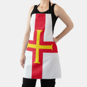 ガーンジー国旗 エプロン (インサイチュ)