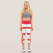 ガーンジー国旗 カプリレギンス (正面)