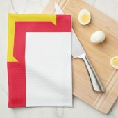 ガーンジー国旗 キッチンタオル (四つ折り)