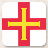 ガーンジー国旗 コースター (正面)