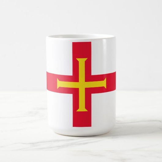 ガーンジー国旗 コーヒーマグカップ (中央)