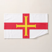 ガーンジー国旗 バスタオルセット (ハンドタオル)