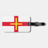 ガーンジー国旗 ラゲッジタグ (裏面横)