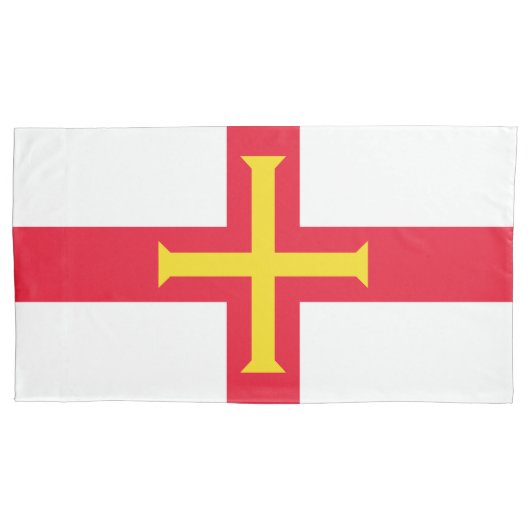 ガーンジー国旗 枕カバー (正面)