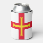 ガーンジー国旗 缶クーラー (缶正面)