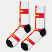 ガーンジー島の旗 ソックス (左)