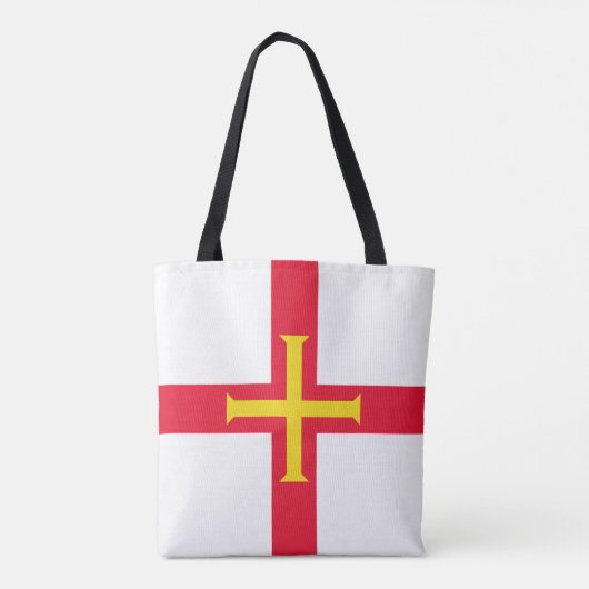 ガーンジー島の旗 トートバッグ (裏面)